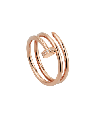 Кольцо Cartier Juste un Clou Diamonds Double Ring B4210800