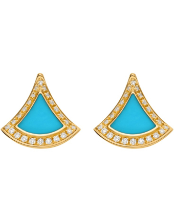Серьги Bvlgari Divas’ Dream Stud Earrings 361442