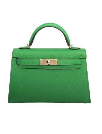 Сумка Hermes Kelly II Retourne 25 Veau Togo Bambou