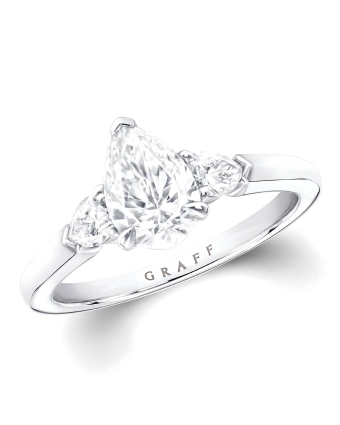 Кольцо для помолвки Graff Promise Pear Shape Diamond Engagement Ring PP01