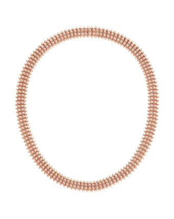 Колье Cartier Clash de Cartier Flexible Paved Double Row Necklace N7424464