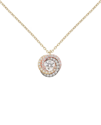 Подвеска Cartier Trinity Paved Pendant B7224807