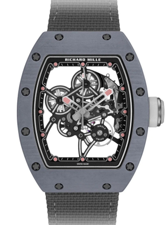 Richard Mille RM 55-01 Manual Winding Grey Quartz TPT 37.9 x 47.3 mm