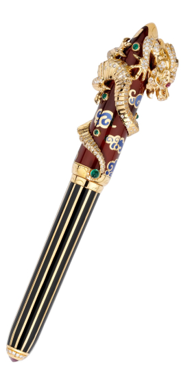 Перьевая ручка Cartier Dragon Motif CRST190030