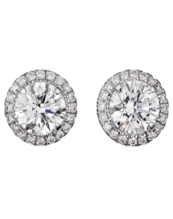 Серьги Cartier Destinée Stud Earrings 2 Brilliant-Cut Diamonds Paved N8515020