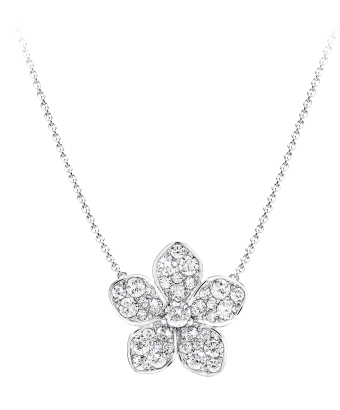 Подвеска Graff Wild Flower Large Pavé Diamond Pendant RGP785