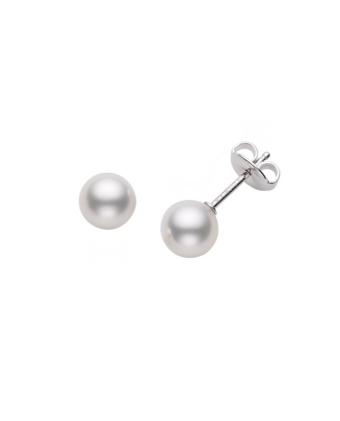 Серьги Mikimoto Pierced Earrings PE-2BU
