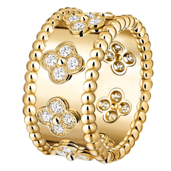 Кольцо Van Cleef & Arpels Perlee Clovers Medium VCARO9LO00