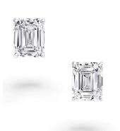 Серьги Graff Classic Graff Emerald Cut Stud Earrings