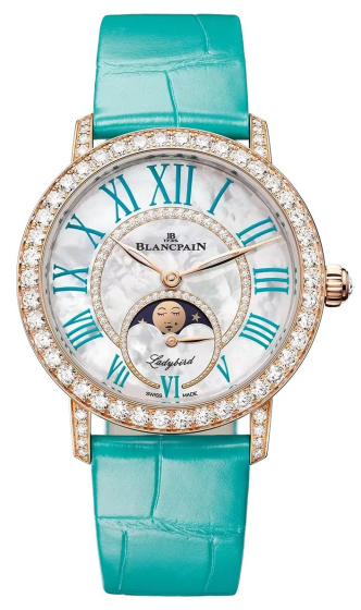 Blancpain Ladybird Colors Phases De Lune 34.9 mm 3662A 2954 55B