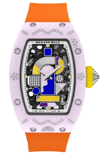 Richard Mille RM 07-01 Automatic Winding Coloured Ceramics Blush Pink 31.4 x 42.5 mm