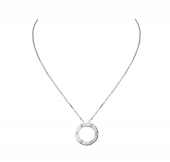 Колье Cartier Love 3 Diamonds Necklace, артикул: B7014600