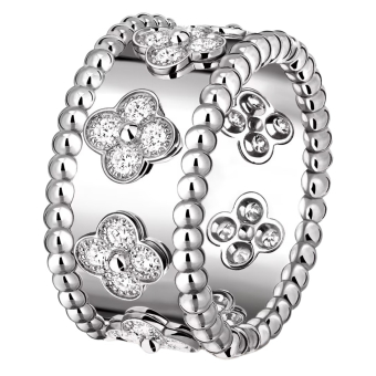 Кольцо Van Cleef & Arpels Perlee Clovers Medium VCARO9LP00