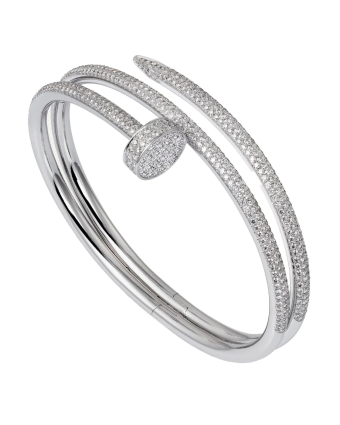 Браслет Cartier Juste un Clou Half-Paved Double Bracelet N6708717