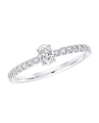 Кольцо Graff Foufou Oval Diamond Ring RGR1118