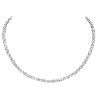 Колье Cartier Diamond Lignes Essentieles Oval Cut Diamonds H7000870