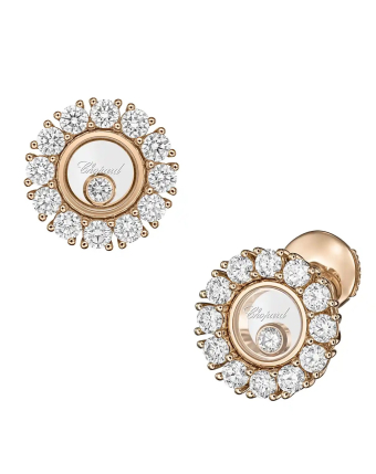 Серьги Chopard Happy Diamonds Icons Joaillerie Earrings 83A609-5001