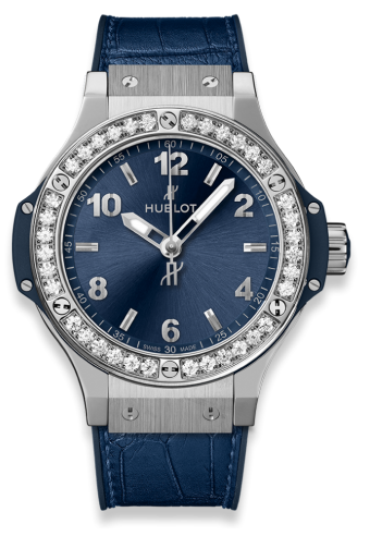 Hublot Big Bang Steel Blue Diamonds 38 mm 361.SX.7170.LR.1204