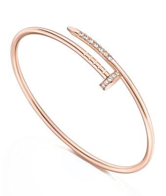 Браслет Cartier Juste Un Clou Bracelet Small Model Reverse-Set Diamonds B6091317