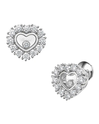 Серьги Chopard Happy Diamonds Icons Joaillerie Earrings 83A616-1001