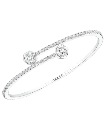 Браслет Graff Laurence Graff Signature Wraparound Diamond Bangle RGB469