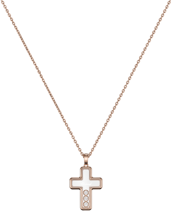 Крест Chopard Happy Diamonds Cross Pendant 79A409-5001