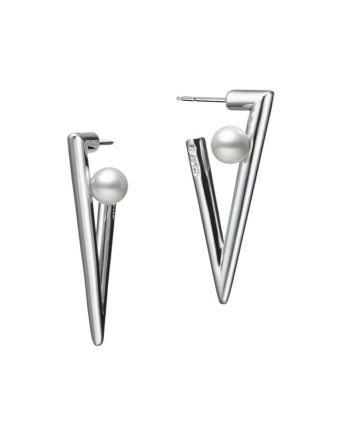 Серьги Mikimoto V Code Pierced Earrings PE-1778PS