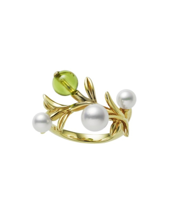 Кольцо Mikimoto Olive Ring PR01518K