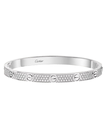 Браслет Cartier Love Bracelet Paved Medium Model N6737617