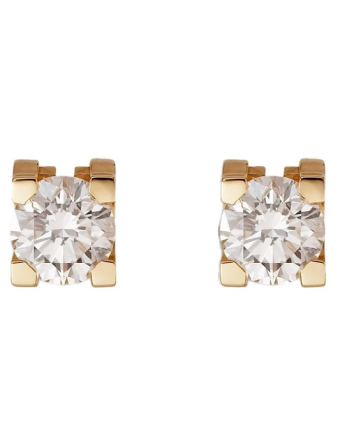 Серьги Cartier C de Cartier 2 Brilliant-Cut Diamonds N8502100