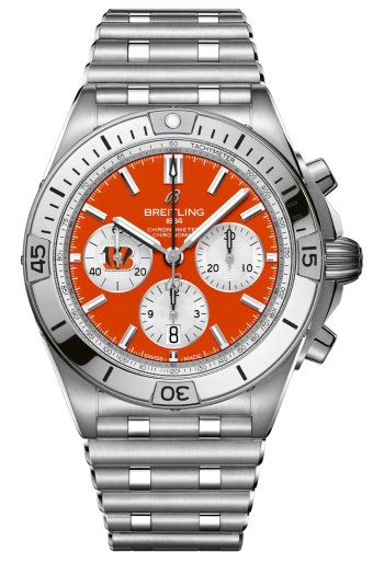 Breitling Chronomat B01 42 mm NFL Cincinnati Bengals Edition AB01342B1O1A1