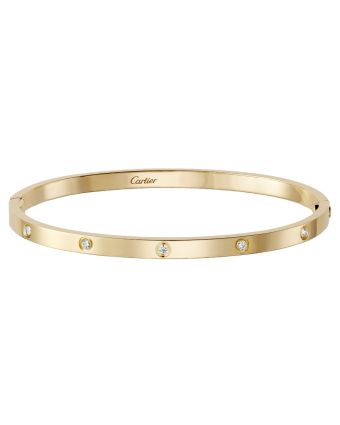 Браслет Cartier Love Bracelet 10 Diamonds Small Model B6047817