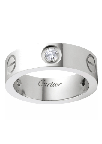 Cartier Love 3 Diamonds White Gold B4032553