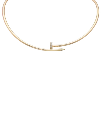 Колье Cartier Juste un Clou Diamonds Torque Necklace Small Model N7424422