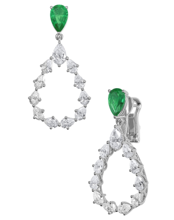 Серьги Chopard L'Heure du Diamant Drop Earclips 84A063-1401