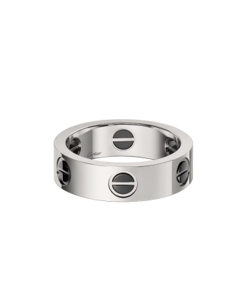 Кольцо Cartier Love Ceramic Ring Classic Model B4238852