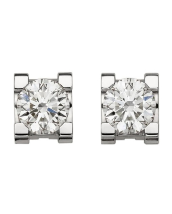 Серьги Cartier C de Cartier 2 Brilliant-Cut Diamonds N8504300