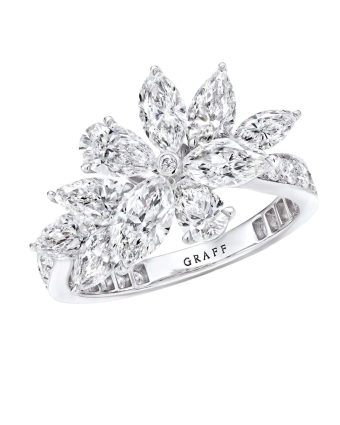 Кольцо Graff Classic Graff Pear Shape and Marquise Cut Diamond Ring RGR866
