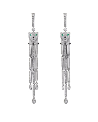 Серьги Cartier Panthere de Cartier Paved Earrings H8001134