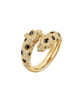 Кольцо Cartier Panthere de Cartier Semi-Paved Ring N4802800