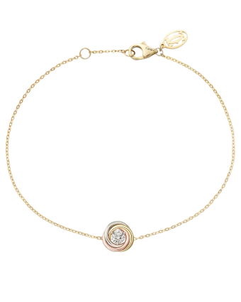 Браслет Cartier Trinity On Chain 1 Diamond Bracelet B6068017