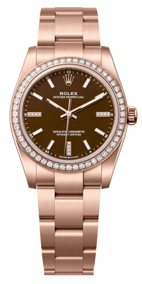 Rolex Oyster Perpetual 34 mm 124245RBR