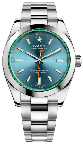 Rolex Oyster Milgauss Z-Blue 40 mm 116400