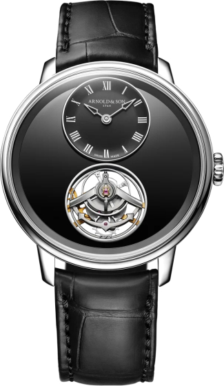 Arnold & Son Chronometry Ultrathin Tourbillon Platinum Onyx 41.5 mm 1UTBX.Z03A.C1375C