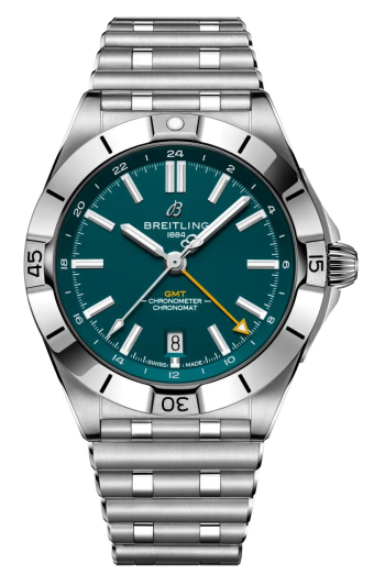 Breitling Chronomat Automatic GMT 40 mm NFL Jacksonville Jaguars Edition A32398D21C1A1