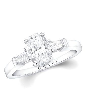 Кольцо для помолвки Graff Promise Oval Diamond Engagement Ring OT01