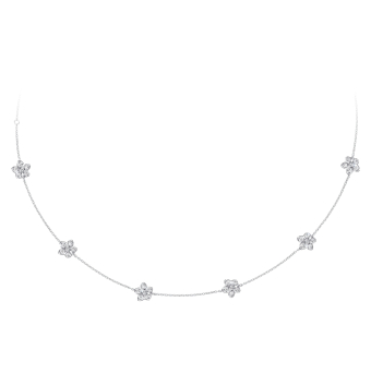 Подвеска Graff Wild Flower Petite Pavé Diamond Necklace RGN834