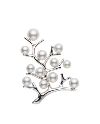 Брошь Mikimoto Kofuku No Ki Brooch PB-767AU