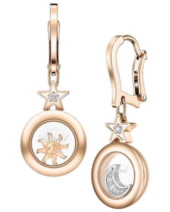 Серьги Chopard Happy Diamonds Icons Earrings 839434-5201