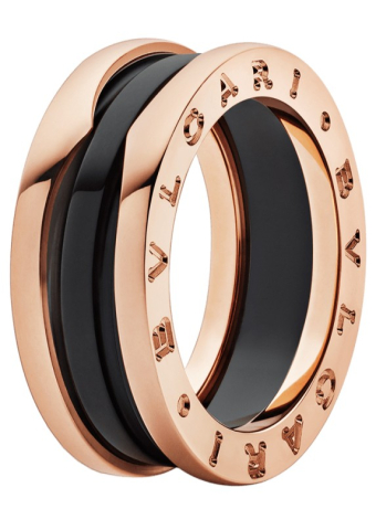 Кольцо Bvlgari B.Zero1 Two-Band Ring 347037